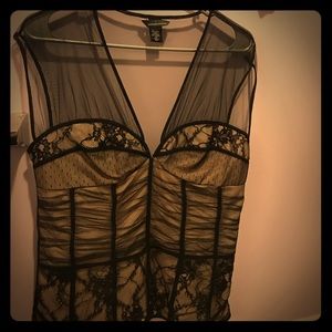 Victoria's Secret - SHEER SOFT LACE CORSET TOP
